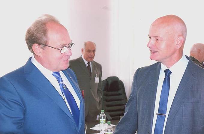 Єрохін С.А.та ректор Київського національного університету технологій та дизайну Грищенко І.М.